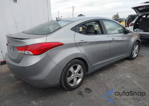 2013 Hyundai Elantra Gls/Limited из США, поврежденный, VIN KMHDH4AE4DU516111